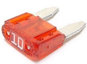 Zekering - Type : Steek - Mini - 10 Amp