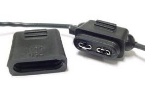 Zekeringhouder - Type : Steekzekering - Waterdicht