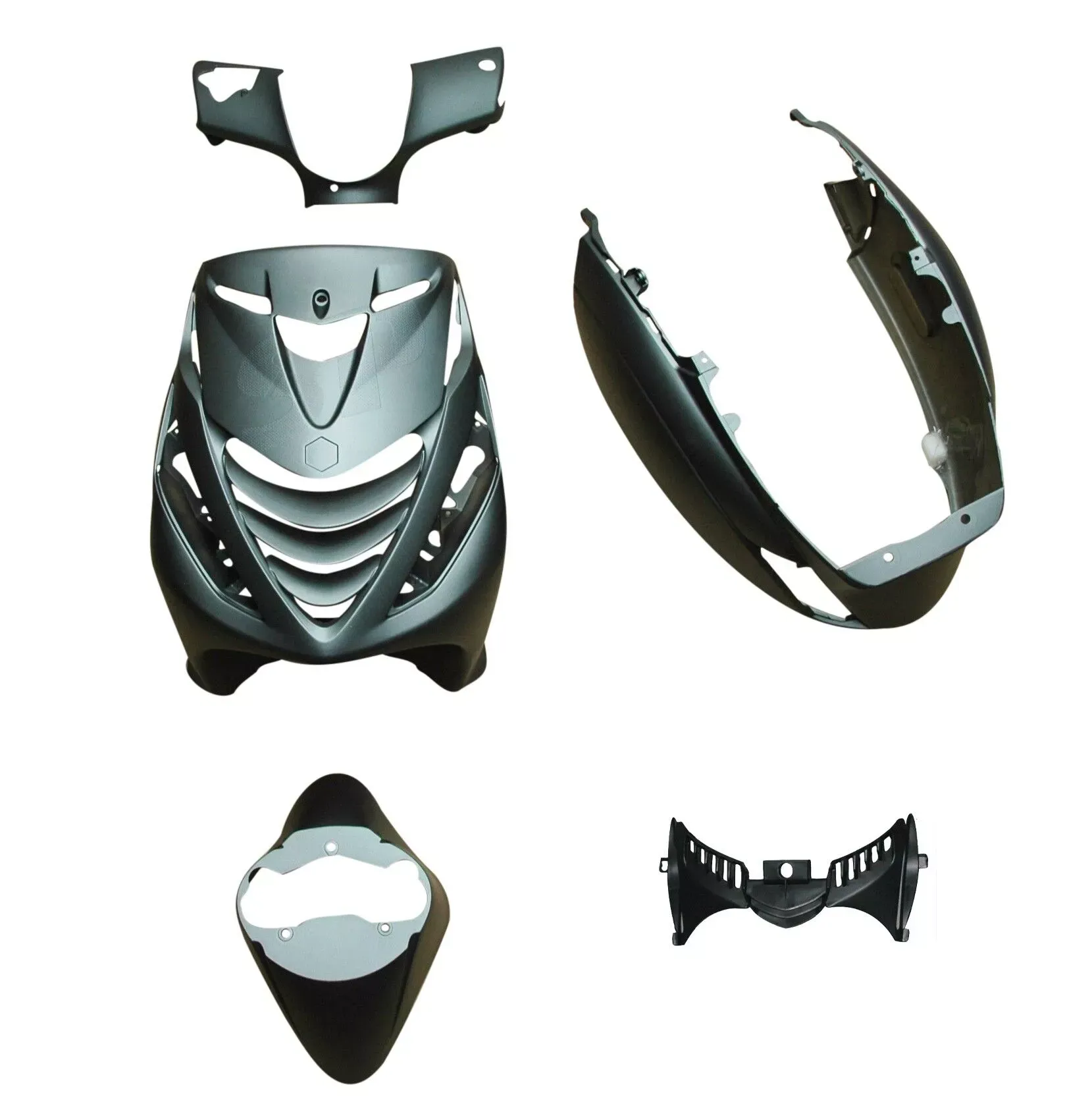 Kappenset Piaggio Zip Grigio Titanio (Vespa mat grijs)