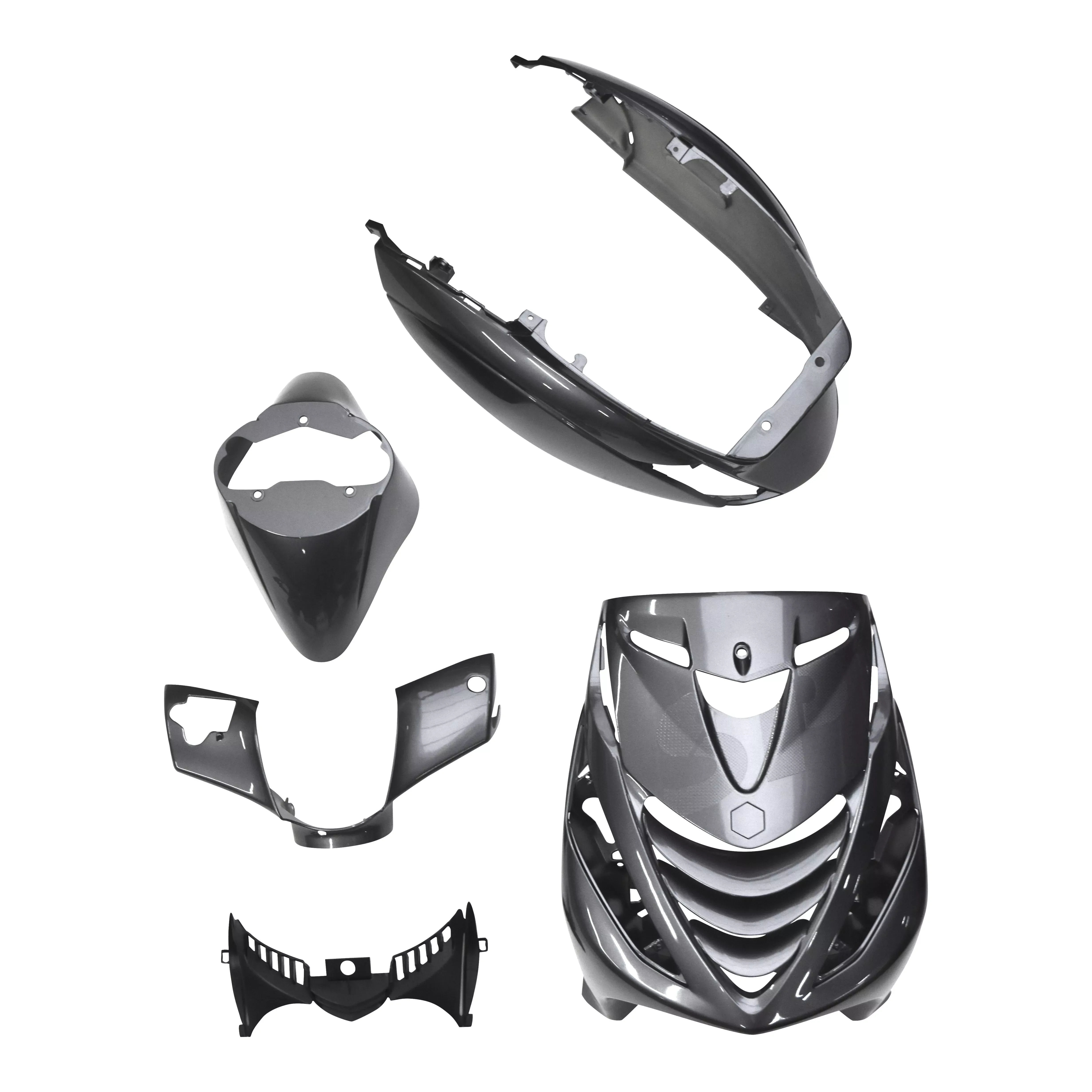 Kappenset Piaggio Zip Designo Selenite Glans (Mercedes Grijs)