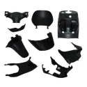 Binnenkappenset Piaggio Zip 9 delig zwart