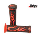 Handvatset Flame - Custom zwart rood