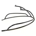 Valbeugel Vespa Sprint Achter - Mat zwart (Piaggio 1B001279)