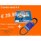 # 4 - Power 1 Variateur + V-snaar