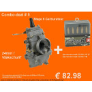 # 5 - Stage 6 24mm Vlakshuif carburateur + Sproeiers