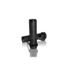 Verwarmde Handgreep Koso Titan 7/8" + 1" L=120mm Zwart M. Gentegreerde Schakelaar