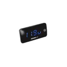 Voltmeter / Thermometer Slim NG Blauw