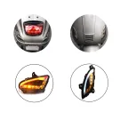 LED Knipperlicht SET voor + achter (Vespa Look-a-like) AGM VX / Berini Napoli / BTC Riva
