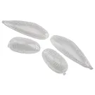 Knipperlicht Set STR8 (4) Met Achterlicht Piaggio NRG MC² Wit