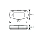 Thermometer Koso Mini 4 (Water / Olie)