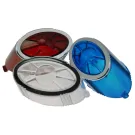 Achterlicht STR8 Lens Voor Lexus Ovaal / Chroom Frame