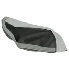 STR8 Zadelhoes Yamaha Aerox / Nitro  Zwart/Wit