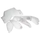 Indicatorlens Set STR8 (4) Met Achterlicht Gilera Runner Voor 2003 Wit