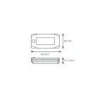 Thermometer Koso Mini 3 Stijl