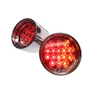 Achterlicht Lexus Style Gentegreerde Led-Indicatoren Aprilia SR50 WWW Wit CE-Markering