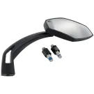 Spiegel STR8 CNC II Rechts, Zwart