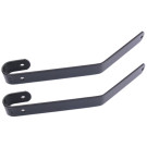 Stuurbeugelset Steco Comfort Extra Lang Glans Zwart