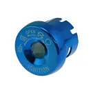 STR8 Sluitkap Yamaha Aerox / BW'S (Versie 2004) Geanoddiseerd Blauw