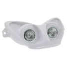 Twee Koplamp MBK Nitro / Yamaha Aerox Wit