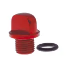 STR8 Oliedop Nieuwe Style Yamaha BW'S / Aerox Geanodiseerd Rood