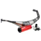 Uitlaat Voca Warrior 50-70CC Rode Geluiddemper Yamaha DT / X-Limit