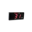 Thermometer Koso Super  Slim Led Rood