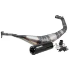 Uitlaat Voca Warrior 50-70CC Zwarte Geluiddemper Yamaha DT / X-Limit
