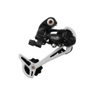 Achterderailleur 9 Speed Sunrace RDM91 Met Lange Kooi Directe Montage Zilver Zwart