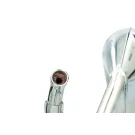 Uitlaat Voca Cross Verchroomd 50 / 70CC CE Zwart Sherco SM / SE 50CC