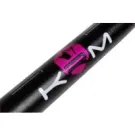 Stuur MX 28mm Met Pad KRM Zwart / Roze