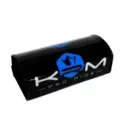 stuurplaat z/o dwarsbalk krm zwart / blauw