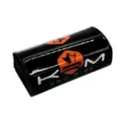 Stuurplaat Z/o Dwarsbalk KRM Zwart / Oranje