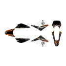 Stickerset KRM Oranje Derbi  X-treme 2011 - 2017