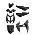 Kappenset Yamaha Aerox 2013 zwart mat