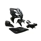 Kuip Kit 7 Stuks. Zwarte Yamaha  Aerox Voor 2013