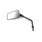 Spiegel Links Mat Zwart Groef D.8MM