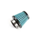 Luchtfilter Power Straight D.35MM Carbon / Blauw