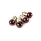 Lampen Aachter- / Remlicht (X4) FEU + Stop 12V - 18/5W Bay15D Rood