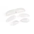 Lens Set (4) Indicatoren + Achterlicht Wit Piaggio Typhoon / NRG