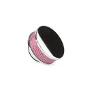 Luchtfilter Cilindrissche Extra Vlak D.28-35MM Chroom