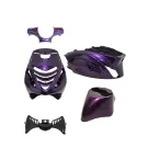 Kappenset RS-1 BMW Twilight Purple Piaggio Zip2000 Model SP 5-delig