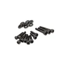 Schroefset Variatorkap Staal Zwart MBK Booster / Stunt / Yamaha BW'S / Slider