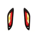 Smoke LED knipperlicht set achterzijde Vespa Primavera / Sprint