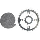 Aandrijfset Enduo Cargo Rohloff Bosch Gen4 Geschikt Voor E-bikes Zilver