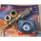 Achteras met lagers Piaggio NRG, NTT en Typhoon