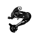 Achterderailleur 7/8 Speed Sunrace RDM57 Met Lange Kooi - Directe en Haak Montage Zwart