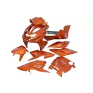 Aerox Kappenset STR8 - Orange (11 delig)