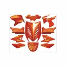 Kappenset Aerox Special Amber Glans - DMP (Orange)