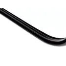 Beenschildkralen MOTO NOSTRA Notte Vespa GT, GTL, GTS 125-300 (-2018), GTV (-2018) Mat Zwart Rhs