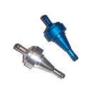 Benzine filter - Universeel - Kleur: Aluminium